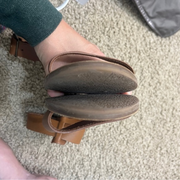 Madewell The Boardwalk Ankle-Strap Sandal  8 Leather Summer Minimalist - Picture 10 of 12